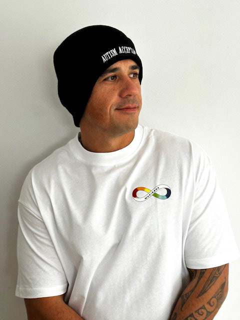 One size fits all 'Autism Acceptance' Beanie